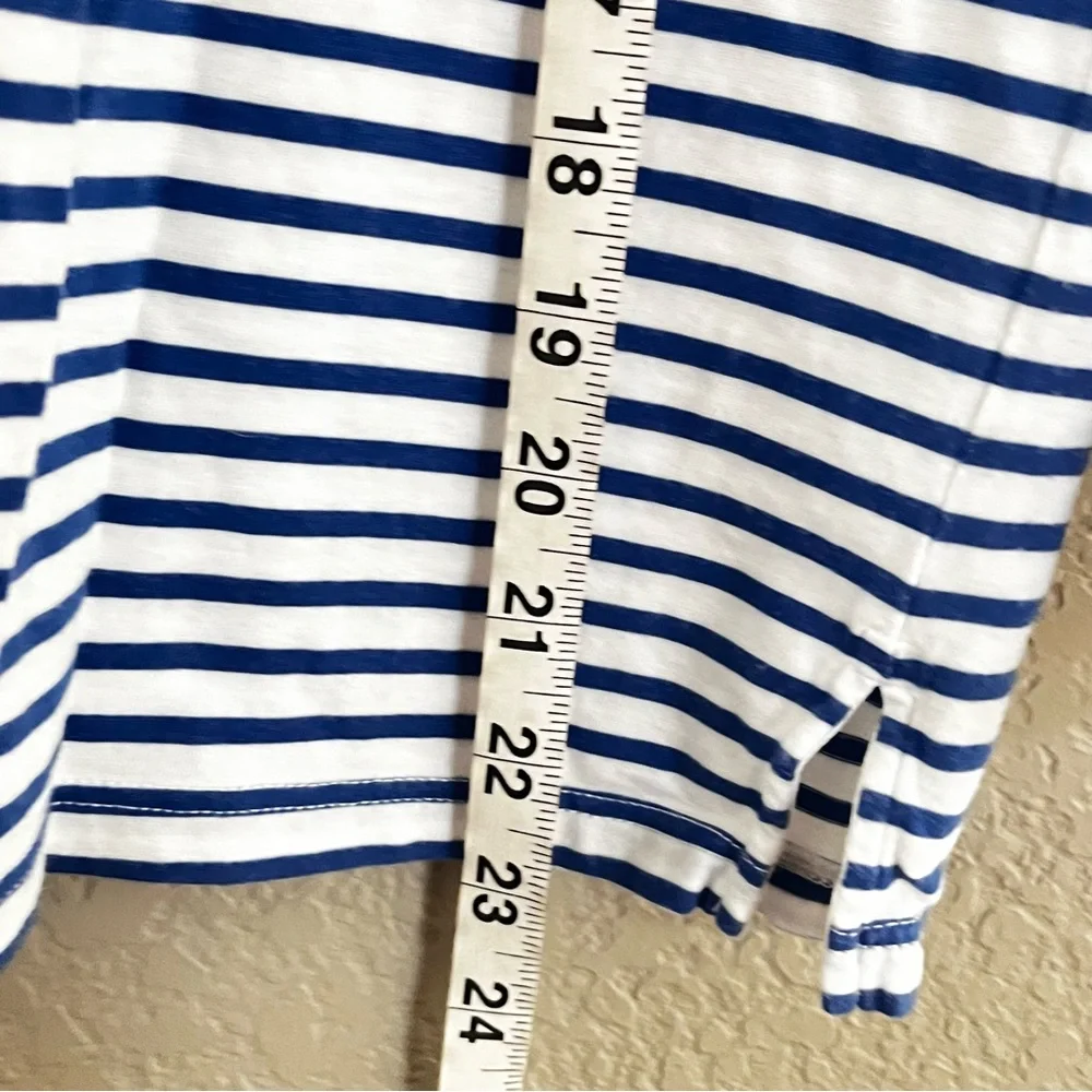 AYR Blue and White Striped Long Sleeve Tee - Picture 6 of 9